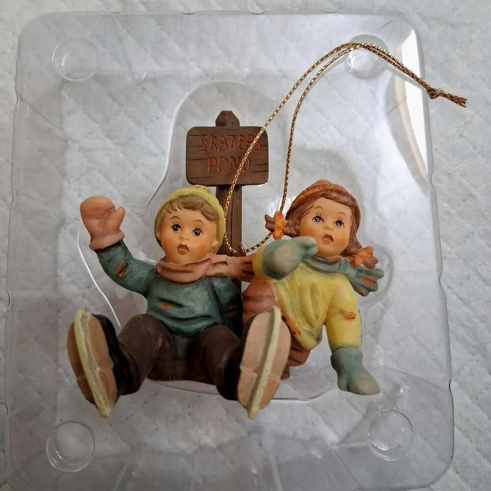 M.J. Hummel Skater's Pond Christmas Ornament